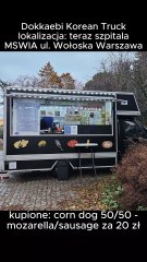 Corn dog z Dokkaebi Korean Truck