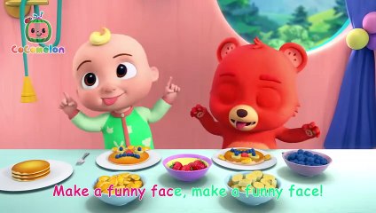 Funny Face Pancakes _ NEW 🥞 CoComelon Adventure _ Animals for Kids