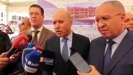 #تصريح السيد وزير الصحة الاستاذ عبد الحق سايحي للصحافة على هامش زيارة العمل والتفقد لولاية قسنطينة.