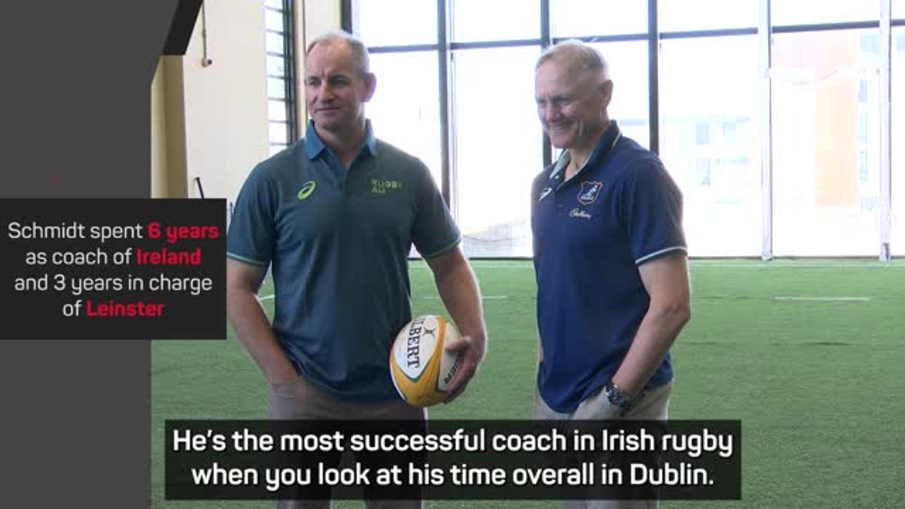 Farrell hails Wallabies coach Schmidt's impact on Irish rugby