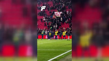 Fenerbahçe taraftarı Prag'ı inletti!