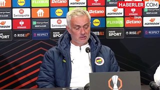 Mourinho: 'Oyuncularım Bugün Gerçekten Çok Cesurdu'