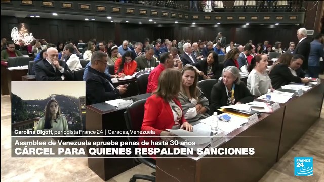 Informe desde Caracas: aprobada ley que castigará a quienes apoyen sanciones internacionales