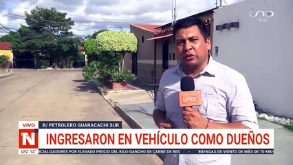 Ingresaron en vehiculo como dueños