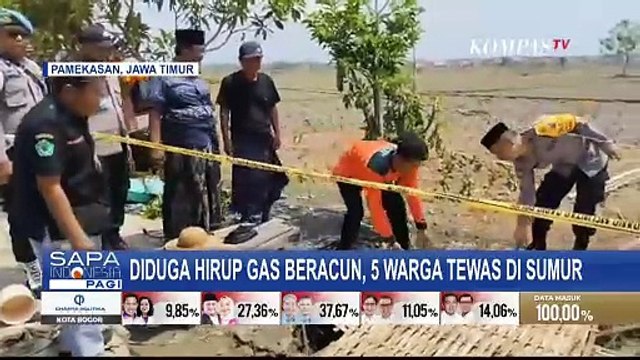 Diduga Hirup Gas Beracun, 5 Warga di Pamekasan Tewas di Sumur