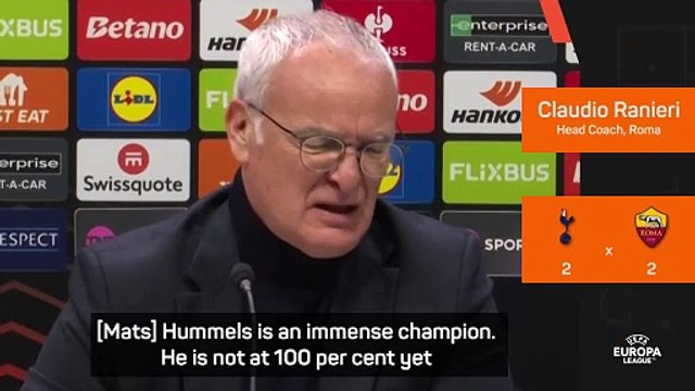 Hummels is a true champion - Ranieri