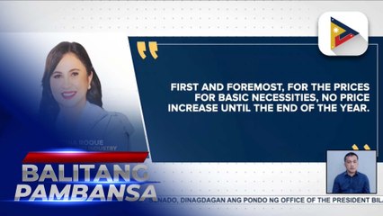 Presyo ng mga pangunahing bilihin, hindi tataas ayon sa DTI