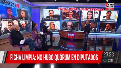 📢¿QUIÉN SE AUSENTÓ EN LA VOTACIÓN POR FICHA LIMPIA?"