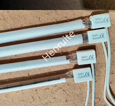 3000W, 240V, length 354m IR lamps for Sipa Pet blow moulding machines