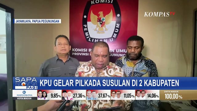KPU Papua Pegunungan Gelar Pemungutan Suara Susulan di Jayawijaya dan Yalimo | SERIAL PILKADA
