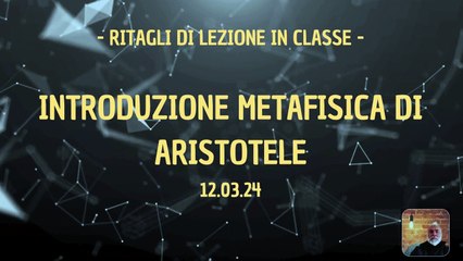 Introduzione alla Metafisica di Aristotele