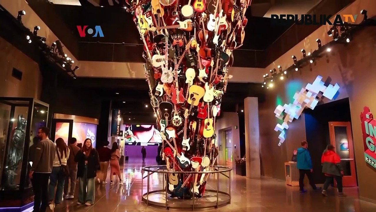 Perjalanan Jimi Hendrix Abadi di Museum Budaya Pop