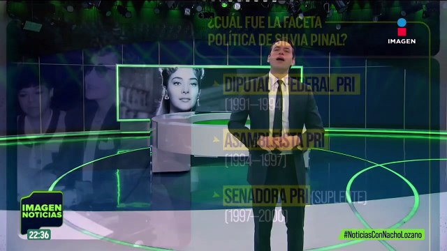 ¿Cómo fue el paso de Silvia Pinal por la política mexicana? | Noticias con Nacho Lozano