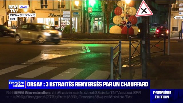 Orsay: trois retraités renversés par un chauffard, deux sont entre la vie et la mort