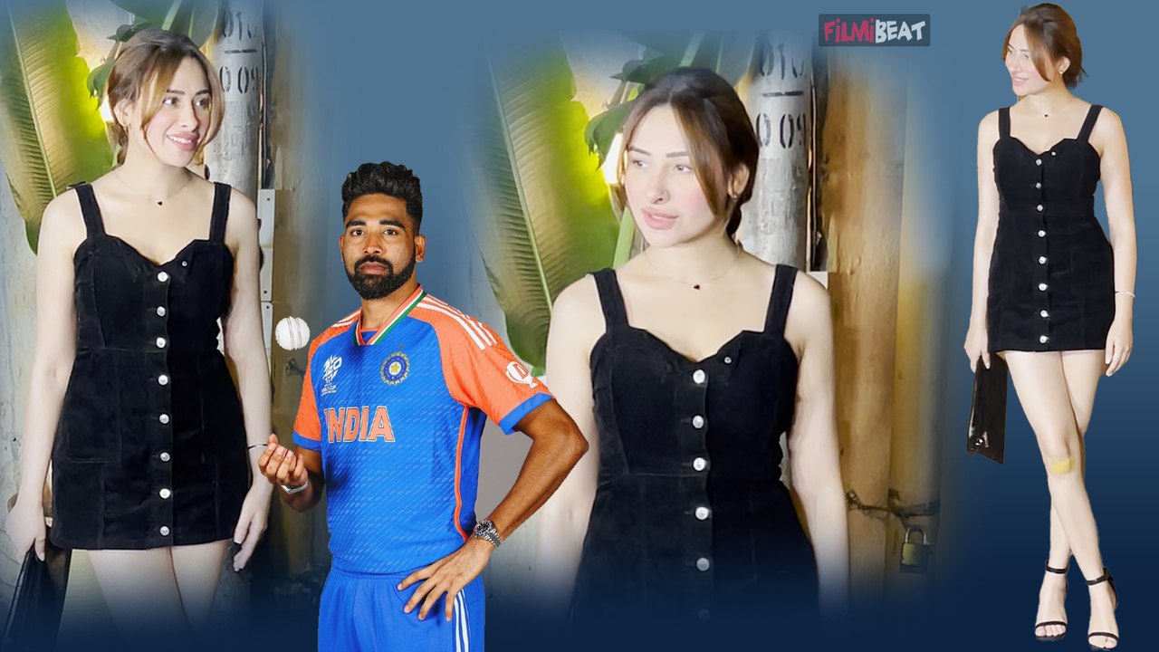 Cricketer Mohammed Siraj के साथ Dating की खबरों के बीच बेहद Hot दिखीं Mahira Sharma! । Filmibeat