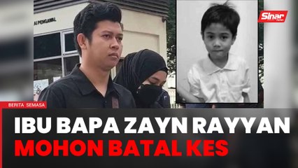Zaim, Ismanira fail representasi gugur tuduhan abai Zayn Rayyan