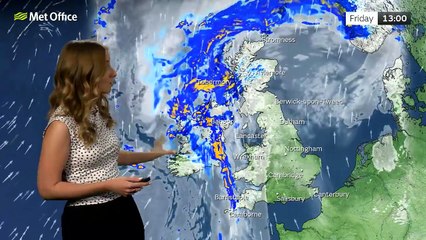 Met Office Friday morning weather forecast 29/11/2024