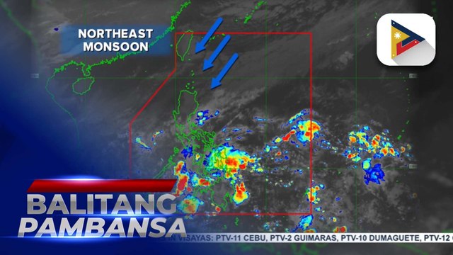 ITCZ, magpapaulan sa bahagi ng Mindanao, Negros islands, Eastern at Central Visayas