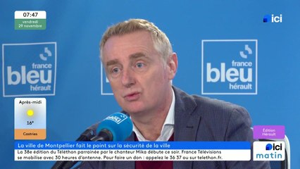 Sébastien Cote, adjoint au Maire de Montpellier