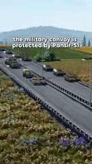 What does it take to destroy a well protected Military Convoy warthunder