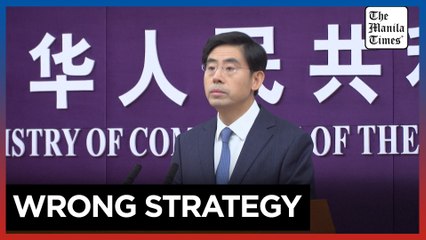 China: Trump's tariffs 'will not solve' US problems