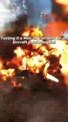 Can a MIG-29 Land on an Aircraft Carrier warthunder