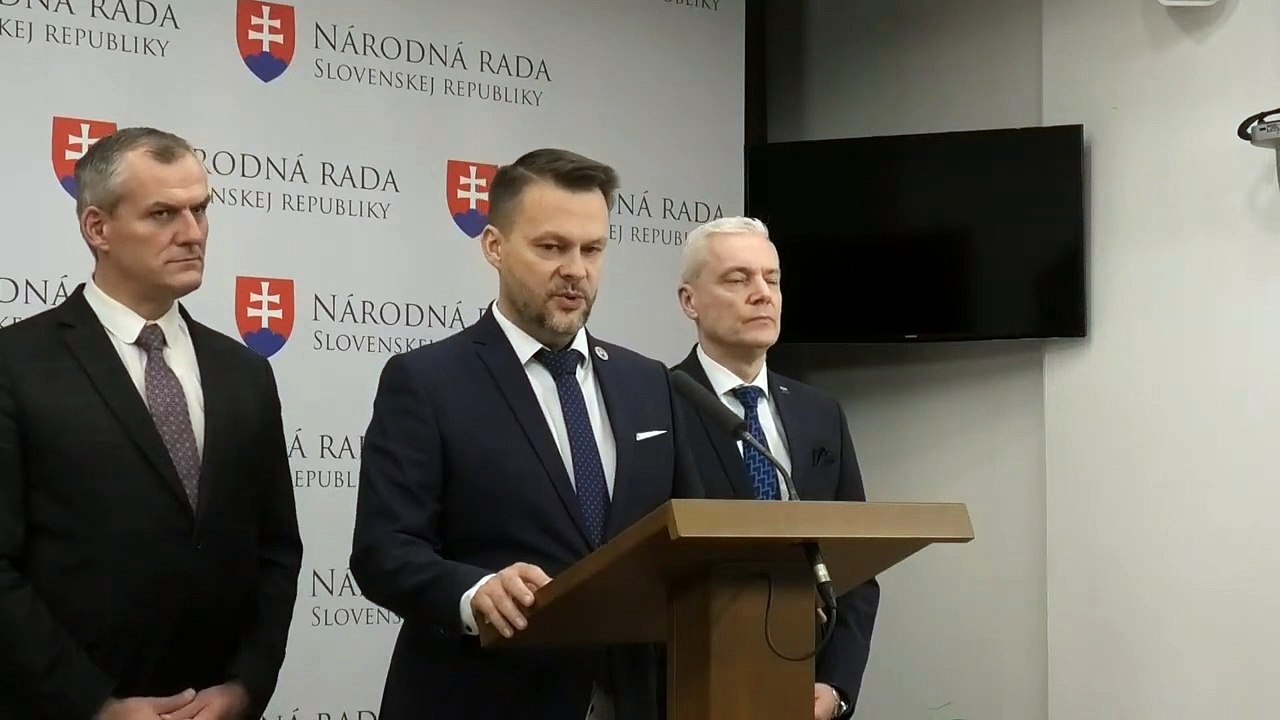 ZÁZNAM: TK poslanca z HLAS-SD Samuela Migaľa - reakcia na vyjadrenia Andreja Danka