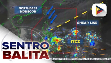 ITCZ at shear line, patuloy na nagpapaulan sa ilang bahagi ng bansa