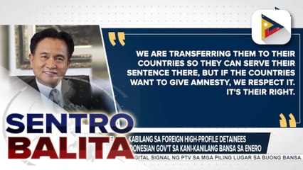 Mary Jane Veloso at ilan pang dayuhang high-profile detainees, target ng Indonesian gov’t na mapabalik sa kani-kanilang bansa sa Enero
