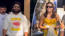 Allu Arjun & Rashmika Mandanna's Stylish Arrival For 'Pushpa 2' Mumbai  Event – A Storm Is Coming!