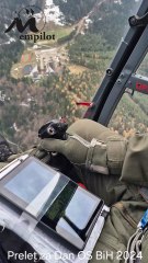 emGAZELA H-45 (SA342) Soko - Prelet za Dan OS BiH Rajlovac Sarajevo S24+ 2024