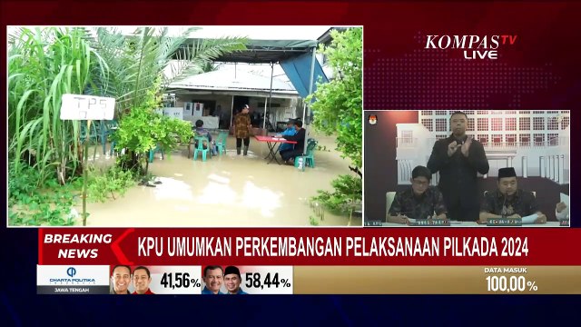 BREAKING NEWS - KPU soal TPS Terdampak Bencana hingga Beri Santunan ke Petugas KPPS yang Meninggal