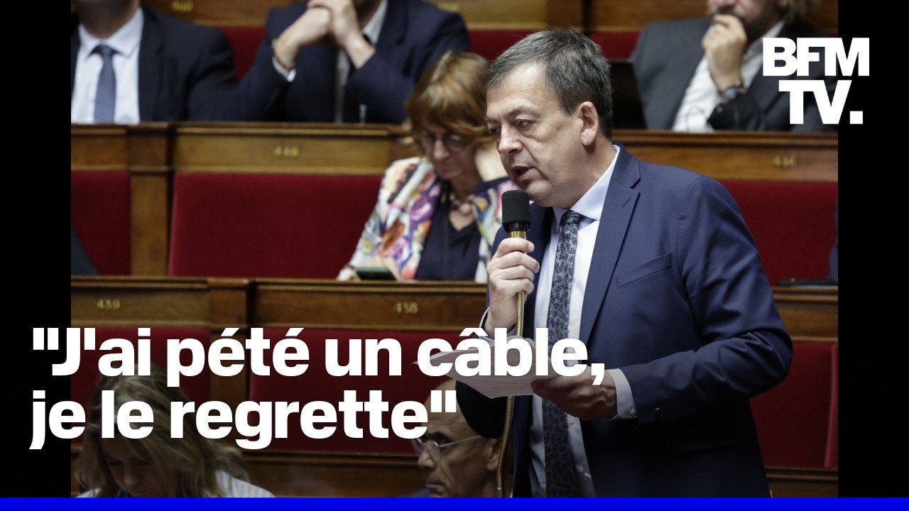 "J'ai pété un câble": le député Modem Nicolas Turquois revient sur son altercation avec des élus NFP à l'Assemblée