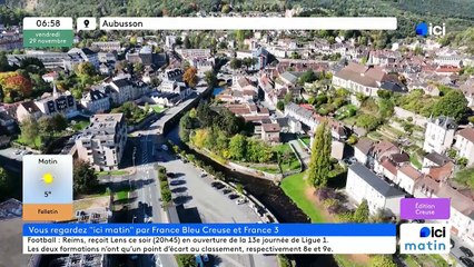 29/11/2024 - ICI Matin France Bleu Creuse en vidéo