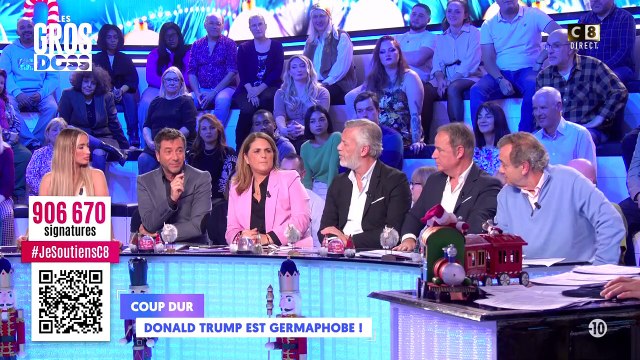 Cyril Hanouna dans TPMP sur C8 le jeudi 28 novembre 2024.