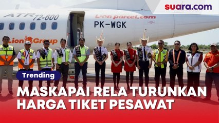 Maskapai Rela Turunkan Harga Tiket Pesawat Selama Libur Nataru