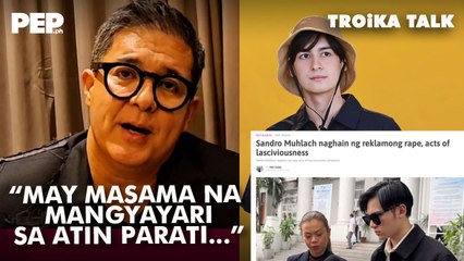 Aga Muhlach, ano ang gagawin pag may NAGTANGKA kay Andres? | PEP Troika Talk Ep 12