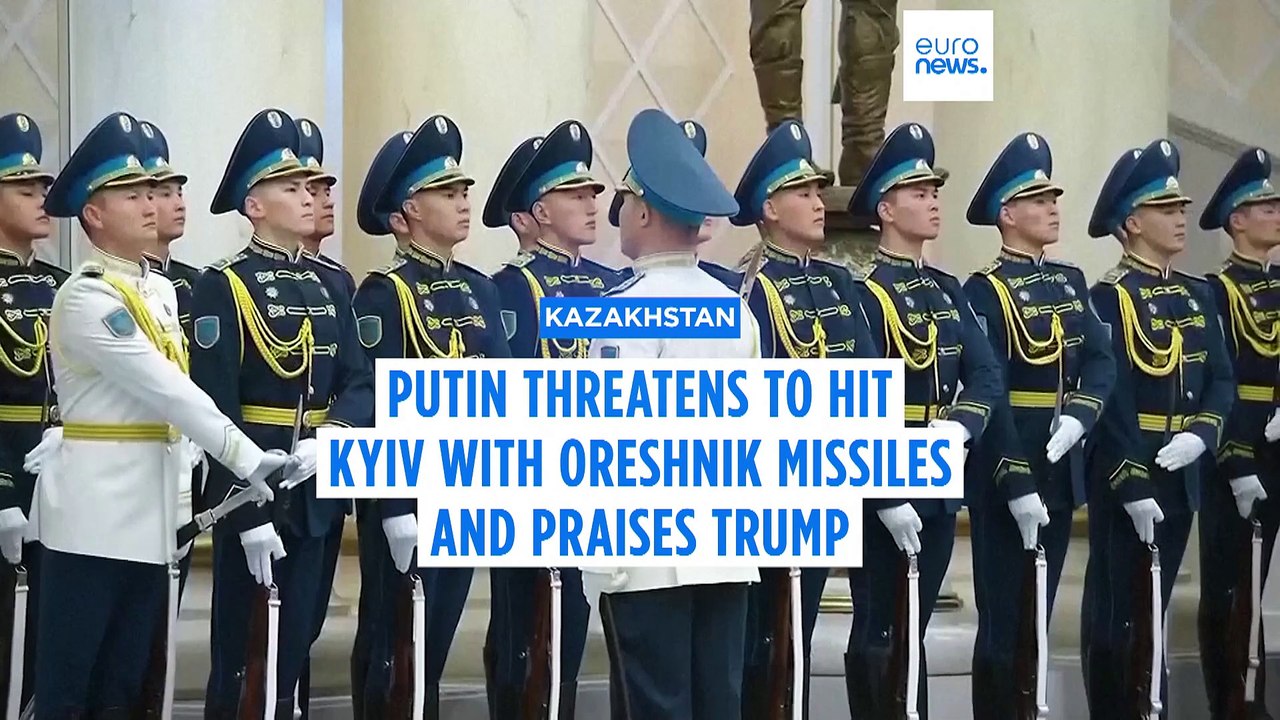 Putin threatens to hit Kyiv with intermediate-range ballistic missile and praises Trump