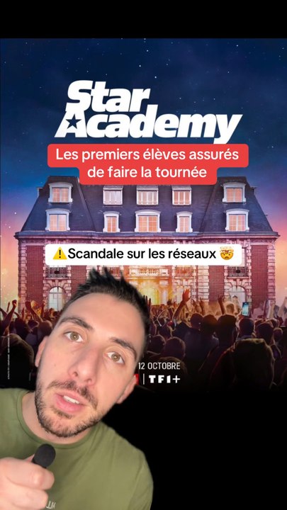 Scandale à la Star Academy 2024 pour le Star Ac Tour 2025