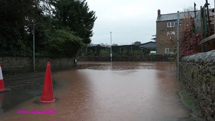 Overmonnow Flooding on Wonastow Road 🌊