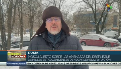 Rusia advierte sobre riesgos del despliegue de misiles de EE.UU. en Japón