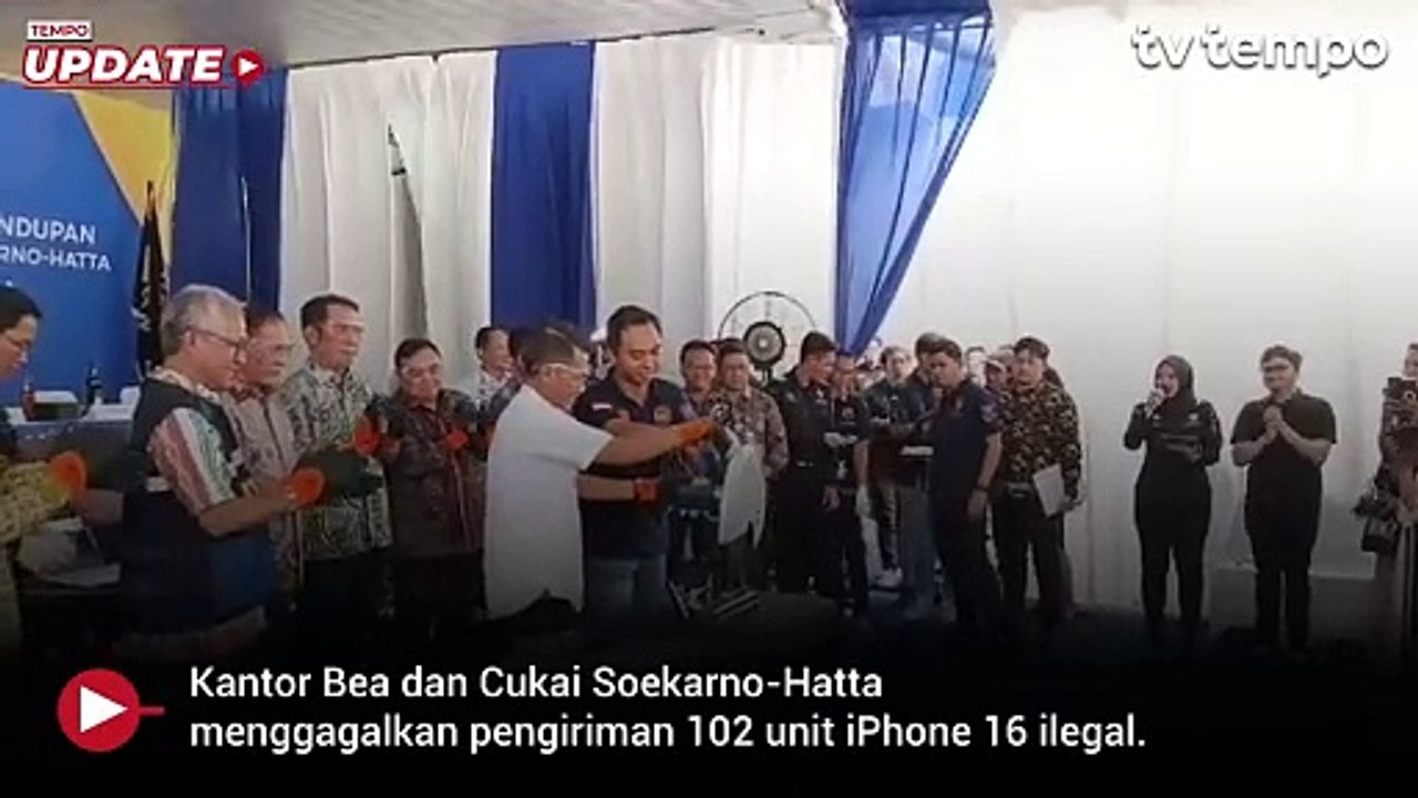 Melihat 102 Unit iPhone 16 Dibelah Bea Cukai Soekarno-Hatta