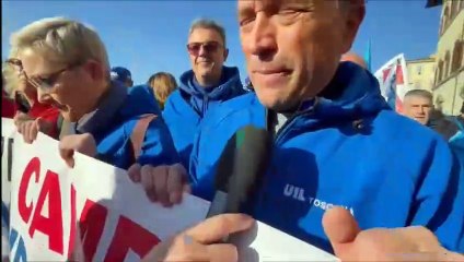 Sciopero generale, il corteo a Firenze