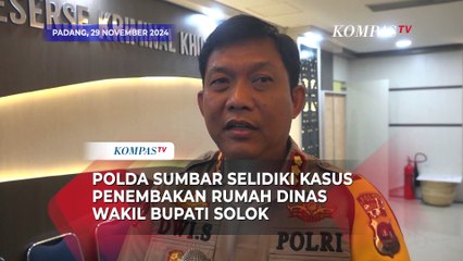 Polda Sumbar Selidiki Kasus Penembakan Rumah Dinas Wakil Bupati Solok