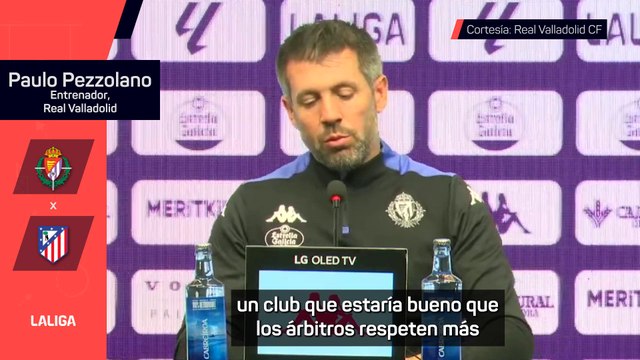 Pezzolano: Estaría bueno que los árbitros nos respetasen más