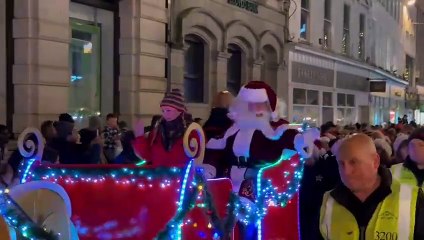 Father Christmas parade in Truro - November 27, 2024