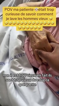 Tu prends la quéqu*tte ? : Cette mamie en Ehpad est beaucoup trop à l'aise avec son aide-soignante