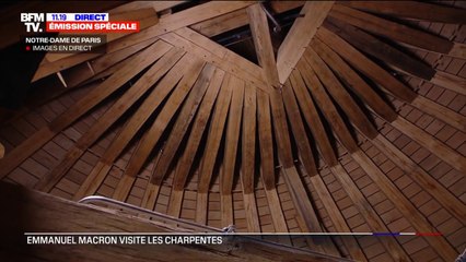 "Il y a à peu près 2.000 pièces de bois": la révélation de la nouvelle charpente de la cathédrale Notre-Dame de Paris