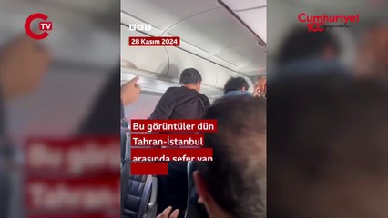 Uçakta büyük panik: Tekbir getirdi, kapıyı tekmeledi!