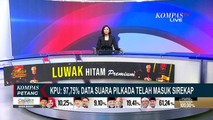 KPU Sebut 97,75 Persen Data Suara Pilkada 2024 Telah Masuk di Sirekap | SERIAL PILKADA